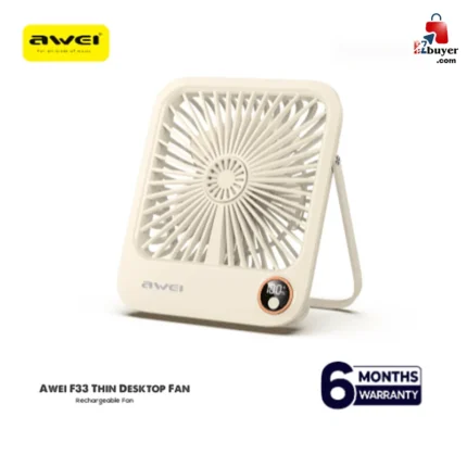 Awei F33 Ultra Quiet Desktop Fan