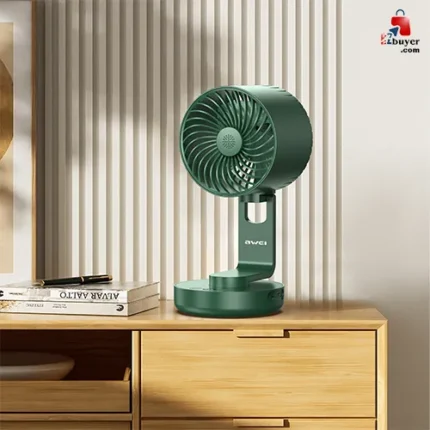 LED night lamp with fan