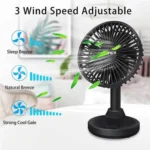 Desk Fan for Summer Heat